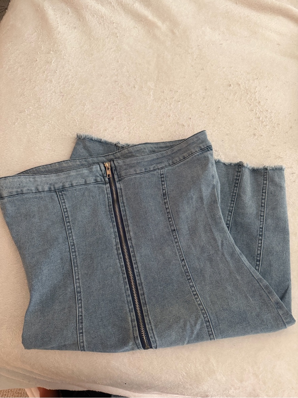 Amazon Jean Strapless Denim Dress - Picture 4 of 4